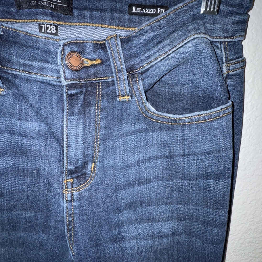 Judy Blue JB82251DK Womens Size 7/28 Relaxed Fit Dark Wash Stretch Denim Jeans - Picture 7 of 16